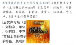 歌手爆料名单最新,歌手爆料名单最新出炉，真相大白！